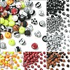 60Pcs Handmade Polymer Clay Beads CLAY-YW0002-41A-2