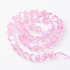 Synthetic Moonstone Beads Strands G-R375-6mm-A12-2