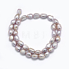 Natural Cultured Freshwater Pearl Beads Strands LS-PEAR-K003-19B-2