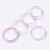Natural White Chalcedony Linking Rings G-N0326-036-01-3