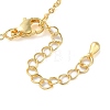 Rack Plating Brass Flat Cable Chain Necklaces NJEW-K256-06G-3
