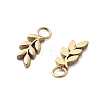 304 Stainless Steel Charms STAS-M111-38G-2