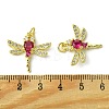 Eco-Friendly Brass Micro Pave Cubic Zirconia Pendants KK-A204-10G-02-3