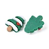 Christmas Opaque Resin Cabochons RESI-ZX017-77-2