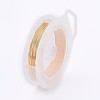 Round Copper Wire for Jewelry Making CWIR-WH0001-0.5mm-07-1-1