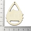 Wood Pendants WOOD-M012-01A-3