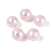 UV Plating Opaque Acrylic Beads SACR-Q005-01H-1