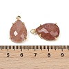 Natural Mixed Gemstone Faceted Pendants G-K347-05G-4