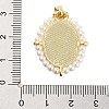Rack Plating Brass Enamel Pendants X-KK-C056-07G-03-3