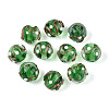 Handmade Gold Sand Lampwork Beads LAMP-N038-01C-1