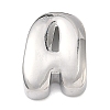 Brass Initial Beads KK-B167-27P-01A-1