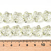 Transparency Glass Beads Strands GLAA-T023-12C-4