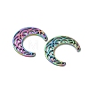 Ion Plating(IP) 304 Stainless Steel Filigree Joiners STAS-Q362-03A-M-3