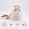 Organza Gift Bags with Lace OP-R034-10x14-06A-6