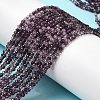 Transparent Glass Beads Strands X-GLAA-H027-01A-2