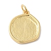 Rack Plating Brass Enamel Pendants KK-R144-01G-04-2