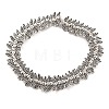 Tibetan Style Wing Alloy Bead Strands X-TIBEB-O007-22-LF-4