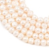 Natural Cultured Freshwater Pearl Beads Strands PEAR-D003-01C-04-4