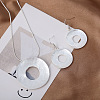 Alloy Dangle Earrings & Pendant Necklaces Sets for Women FS-WG44CF3-02-1
