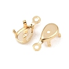 Brass Sew on Prong Settings KK-C163-13A-G-2