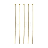Brass Ball Head Pins RP0.7x70mm-G-1