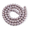Electroplate Opaque Glass Beads Strands LS-GLAA-T032-P10mm-AB07-2