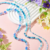 3 Strands 3 Style Electroplate Glass Beads Strands EGLA-TADJ0001-11B-4