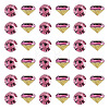 1 Bag Pointed Back Glass Rhinestone Cabochons RGLA-TADJ0001-01B-02-1