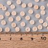 FGB Frosted Transparent Glass Seed Beads SEED-N013-04A-03-4