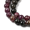Natural Multicolor Tourmaline Beads Strands G-A293-B04-01-5