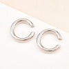 316 Surgical Stainless Cuff Earrings EJEW-C160-04P-4