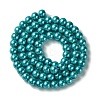 Eco-Friendly Dyed Glass Pearl Round Bead Strands LS-HY-A008-6mm-RB073-2