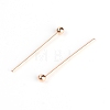 Brass Ball Head Pins KK-WH0043-03A-01-2