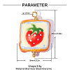 Handmade Porcelain Pendants PR-OY001-11G-2