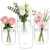 Column Glass Vase Ornaments AJEW-WH0696-770B-1