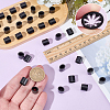 100Pcs Resin Wristband Barbed Buckles DIY-CP0013-74-3