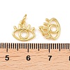 Brass Charms KK-G549-09G-3