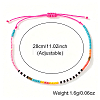 Bohemian Adjustable Glass Seed Beaded Bracelets for Women YP9037-1-2