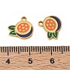 Fruit 304 Stainless Steel Enamel Pendants SA-CBA49D2-11G-10-3