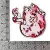 Halloween Double Side Transparent Acrylic Pendants OACR-G041-01B-3