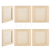 DIY Children Wood Decoration Clay Picture Frame WOOD-WH20008-07E-1