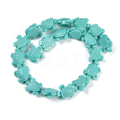 Synthetic Coral Carved Beads Strands CORA-L020-E-13-1