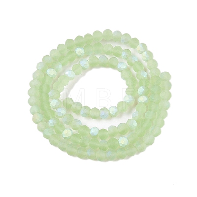 Transparent Glass Beads Strands EGLA-A044-T3mm-MB09-1