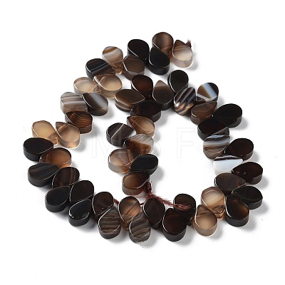 Natural Agate Beads Strands G-G021-04A-01-1