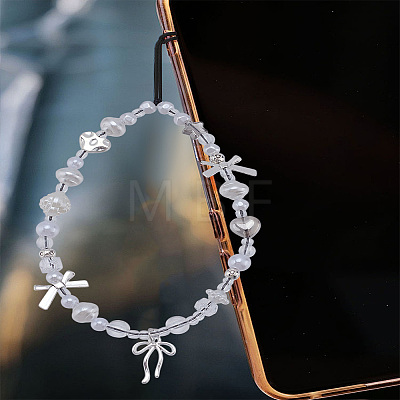 1Pc PVC Mobile Straps for Women HJEW-LP0001-24-1