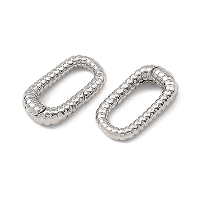 SHEGRACE Brass Spring Gate Rings XGRQ58222-756P-1