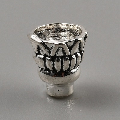 Tibetan Style Alloy Bead Cones FIND-WH0291-06C-AS-1