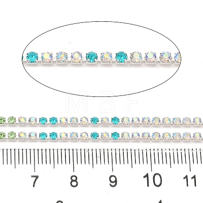 Rhinestone and Iron Cup Chain CH-A007-01H-1