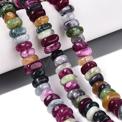 Dyed Natural Quartz Beads Strands G-N359-16A-01-1