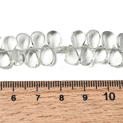 Natural Green Quartz Beads Strands G-D099-01A-1